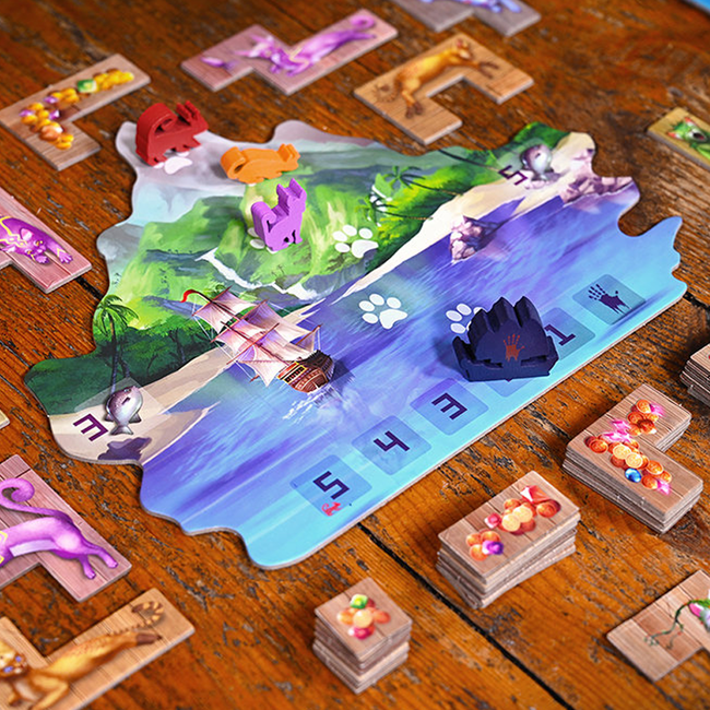 The Isle of Cats - strategic Board game