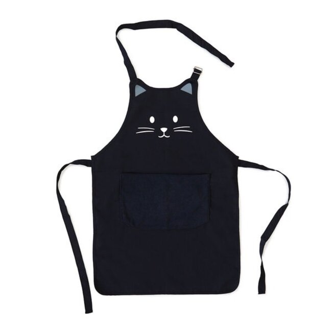 Kitty Black - Apron with Pocket