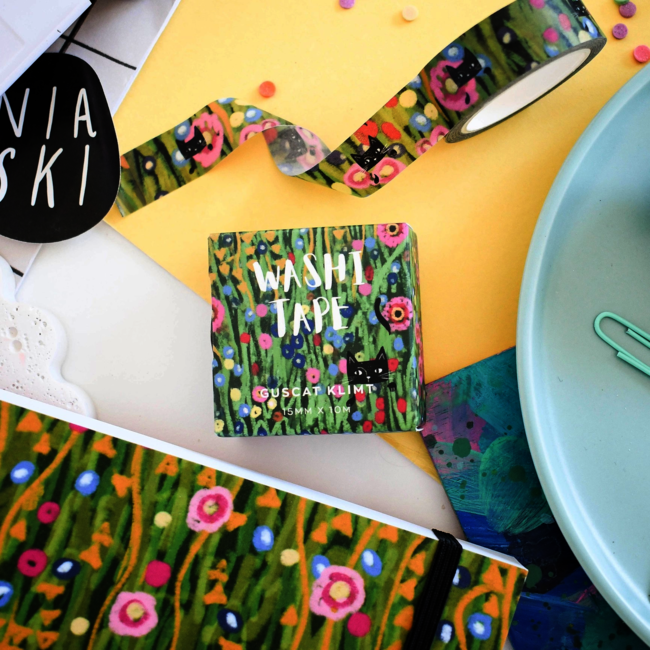 Niaski - Washi Tape Guscat Klimt