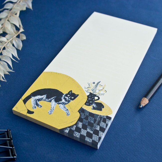 Katja Rub - Kat op Gele Zetel, Kladblok