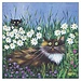 Kim Haskins - Flower Prowlers, Double Card with Envelope