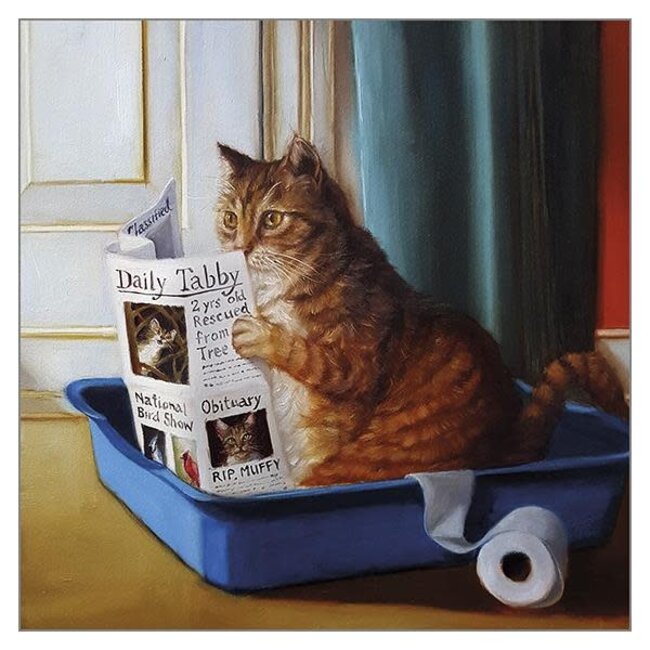 Lucia Heffernan - Kitty Throne, Dubbele Kaart met Enveloppe