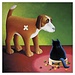 Vicky Mount - Dogs Dinner, Double Card with Envelope
