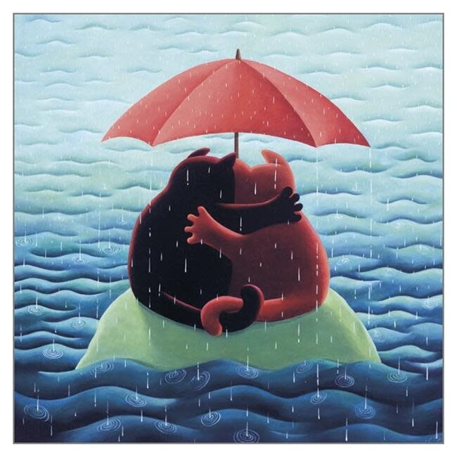 Vicky Mount - Waiting for Noah, Dubbele Kaart met Enveloppe