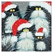 Kim Haskins - Purrfect Christmas,  Dubbele Kaart met Enveloppe