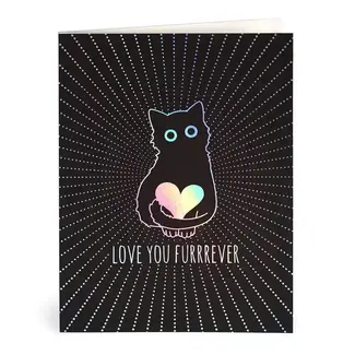 Compoco Love You Furrever, Double Card with Envelope