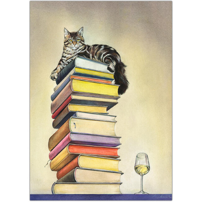 Reinhard Michl - Superioriteit van de Kat, Ansichtkaart 14,8 x 10,5 cm