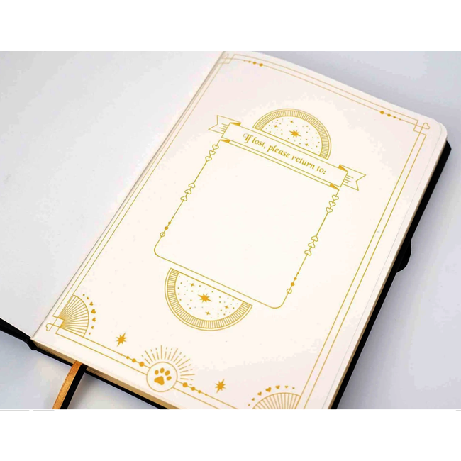 Good Luck Black Cat, Notitieboek Journal, 184 gelinieerde pagina's