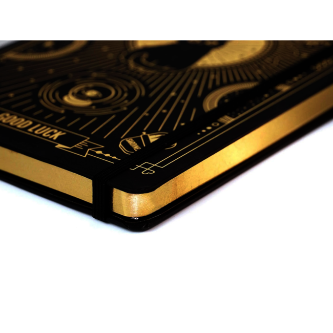 Good Luck Black Cat, Notitieboek Journal, 184 gelinieerde pagina's