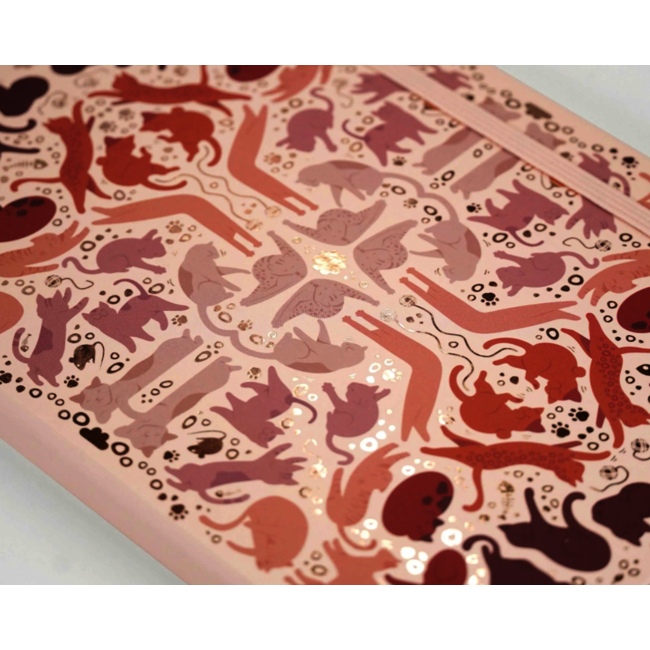 Yoga Cats Poses, Notitieboek