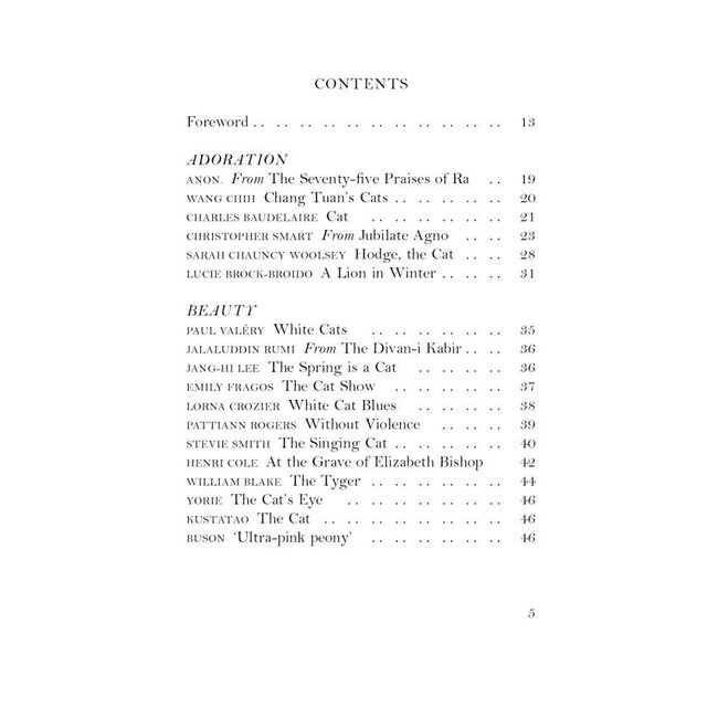 Boek: The Great Cat - Poems about Cats