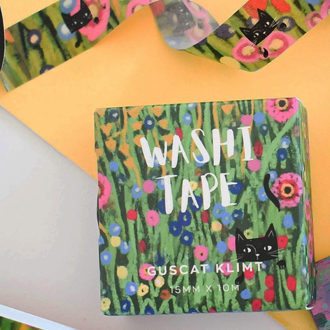 Niaski Niaski - Washi Tape Guscat Klimt