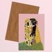 Niaski Niaski - The Cat Kiss, Dubbele Kaart met Enveloppe