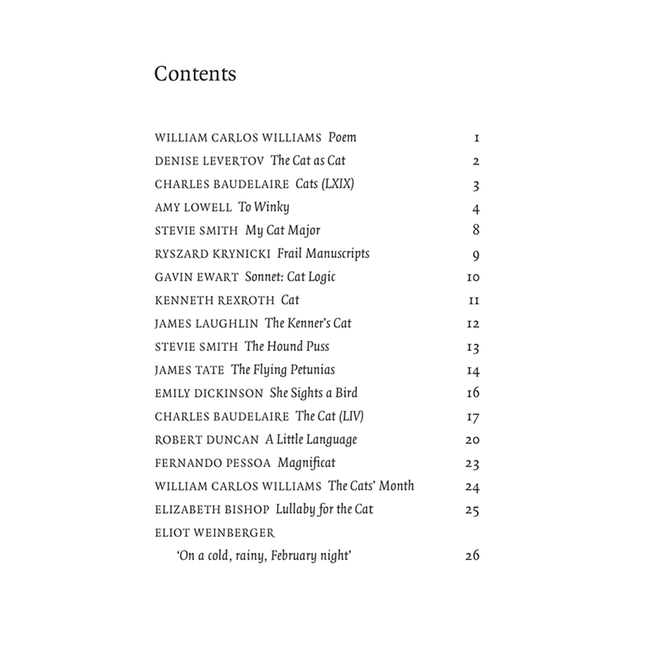 Cat Poems - By the World's Greatest Poets