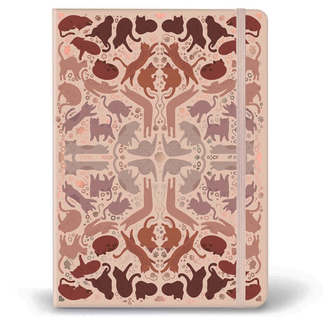 Compoco Yoga Cats Poses, Notebook