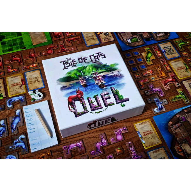 The Isle of Cats Duel - Board game