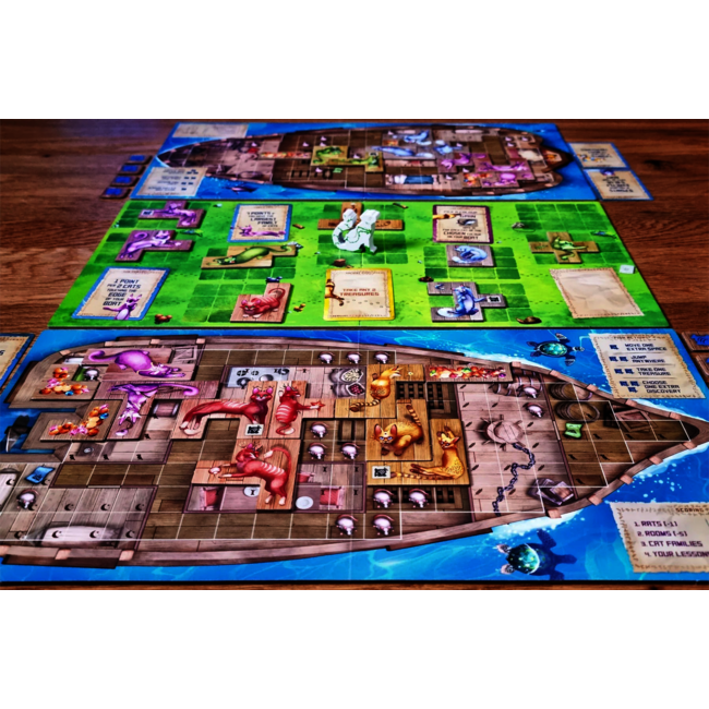 The Isle of Cats Duel - Board game