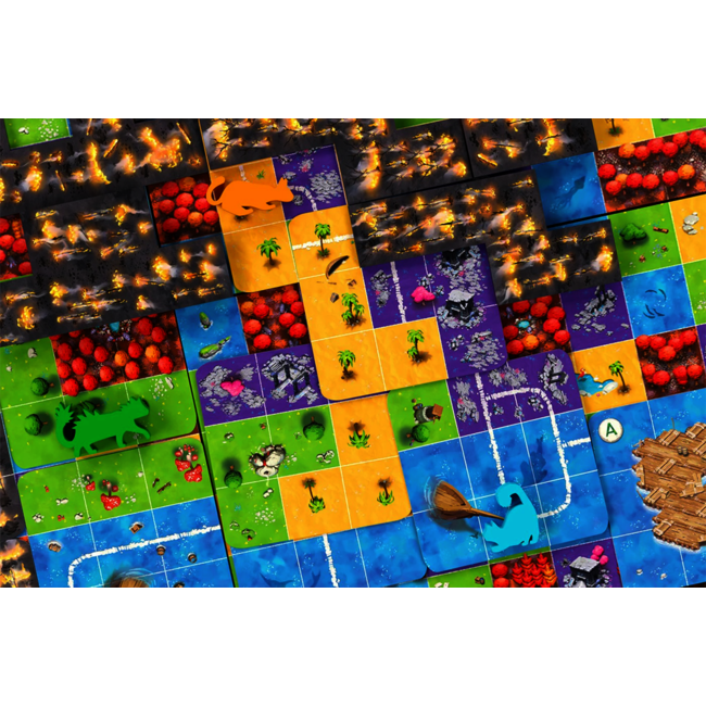 Race to the Raft - Bordspel, 1-4 spelers