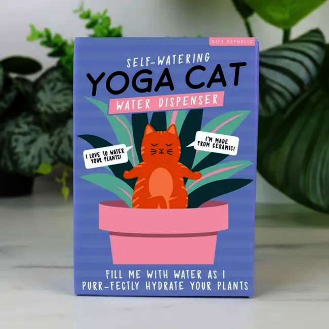 Yoga Cat - Planten Waterdruppelaar