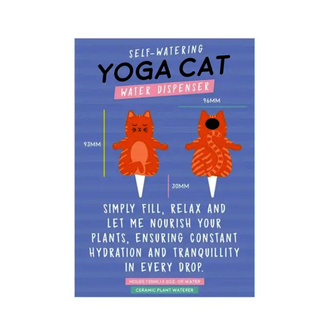 Yoga Cat - Planten Waterdruppelaar