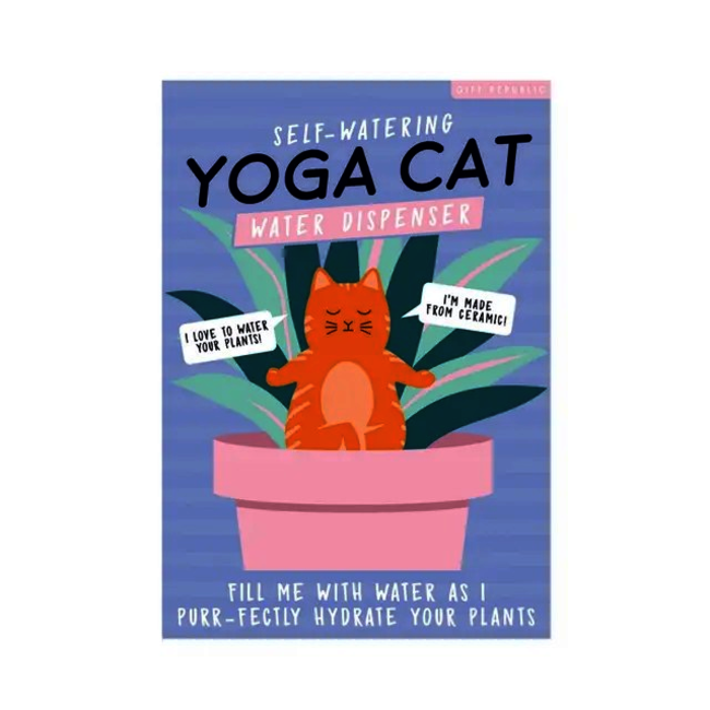 Yoga Cat - Planten Waterdruppelaar