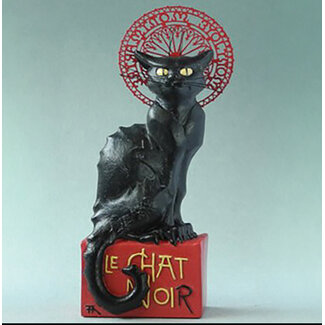 Parastone Steinlen - Le Chat Noir Mini, Sculpture 11 cm