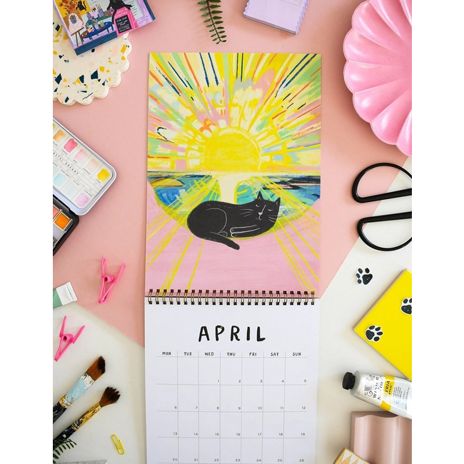 Niaski - Cats in Art Calendar 2026