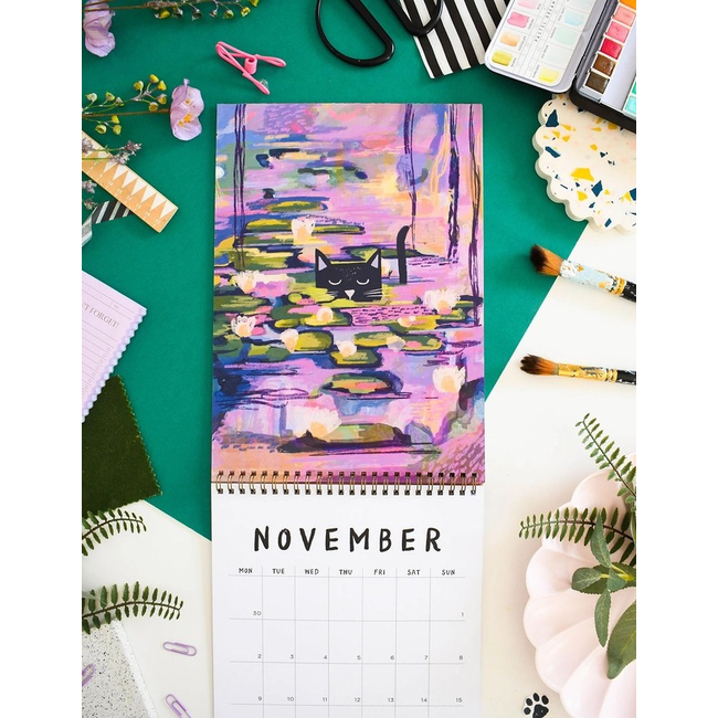 Niaski - Cats in Art Kalender 2026