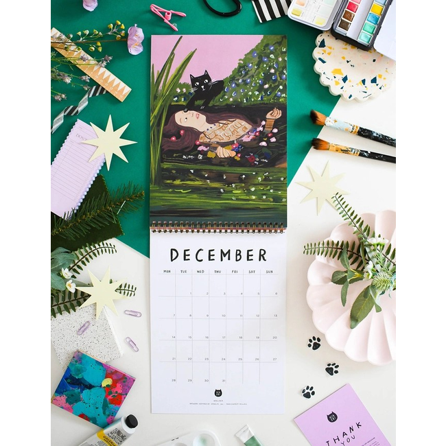 Niaski - Cats in Art Kalender 2026