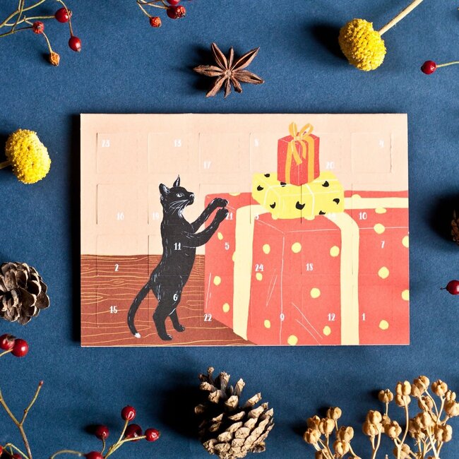 Katja Rub - Advent Kalender Ansichtkaart