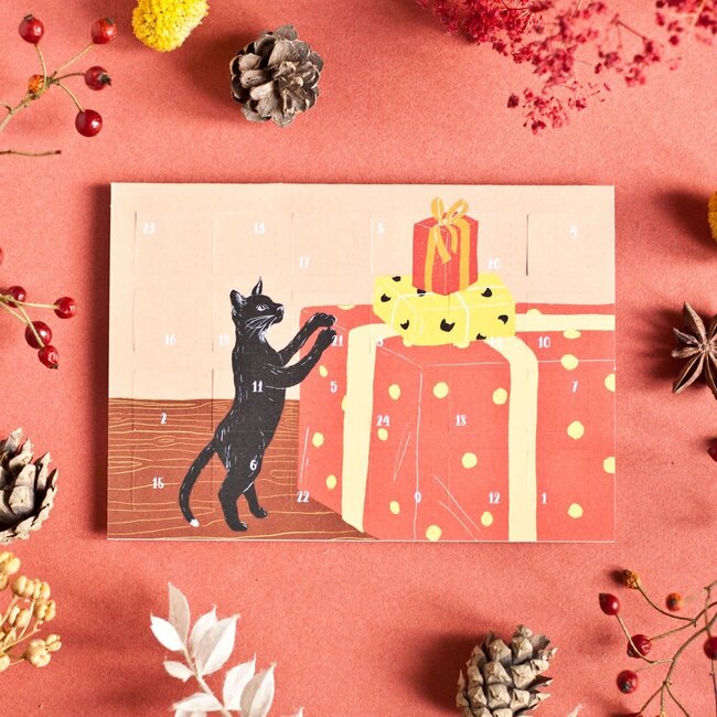 Katja Rub - Advent Kalender Ansichtkaart