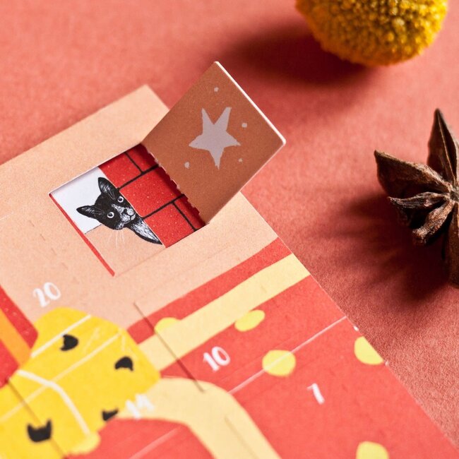 Katja Rub - Advent Kalender Ansichtkaart