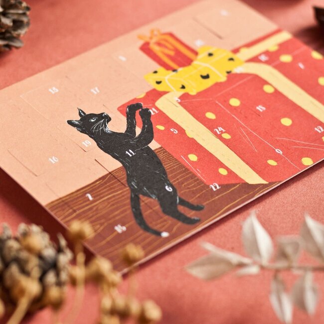 Katja Rub - Advent Calendar Postcard