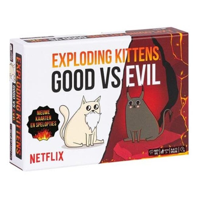 Exploding Kittens - Good vs Evil, Dutch Edition