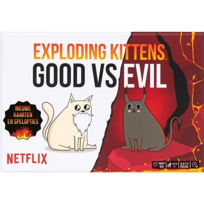 Exploding Kittens - Good vs Evil, Dutch Edition