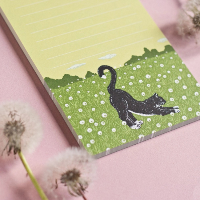 Katja Rub - Cat and Dandelion, Notepad