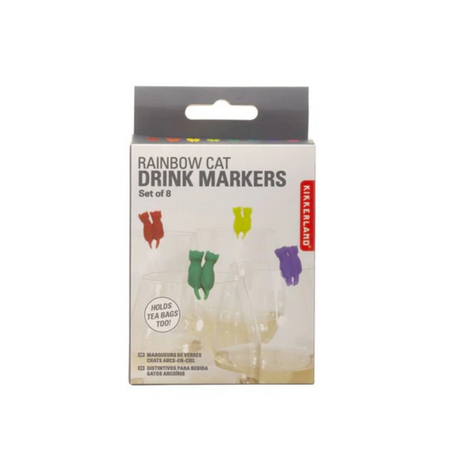 Rainbow Cats - Drink Markers