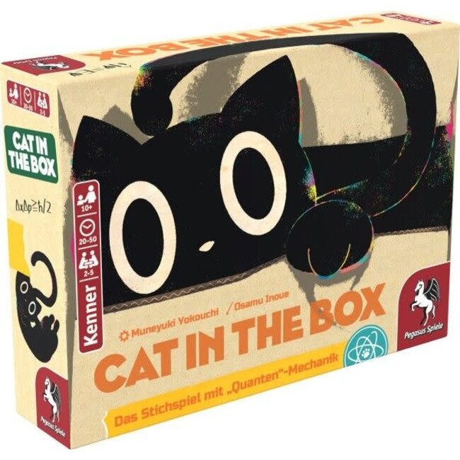 Pegasus Spiele Cat in the Box Deluxe English Edition - Strategic Board Game