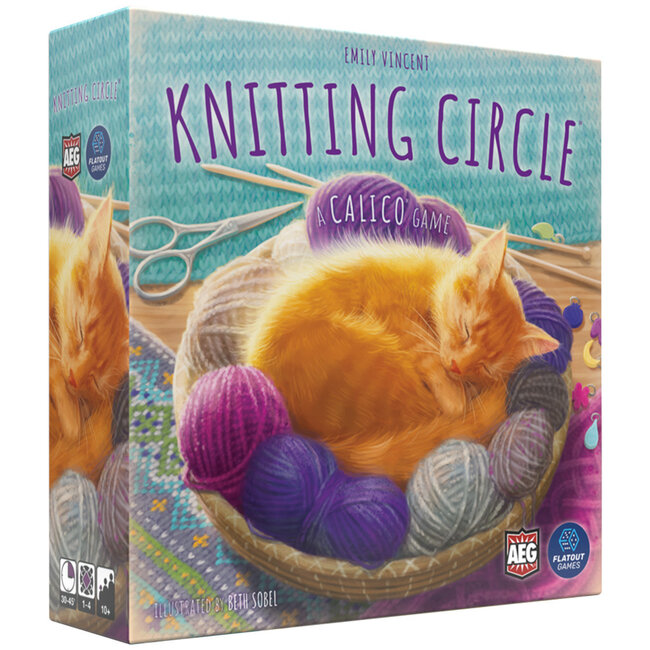 Knitting Circle - Knitting Tile-laying Board Game