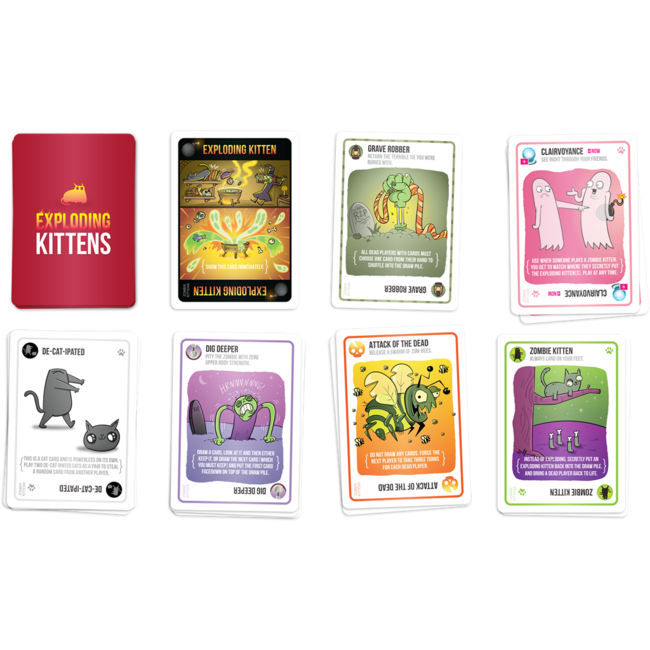 Exploding Kittens - Zombie Kittens