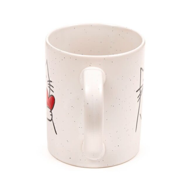 Puckator - Tea Mug, Cat with Heart