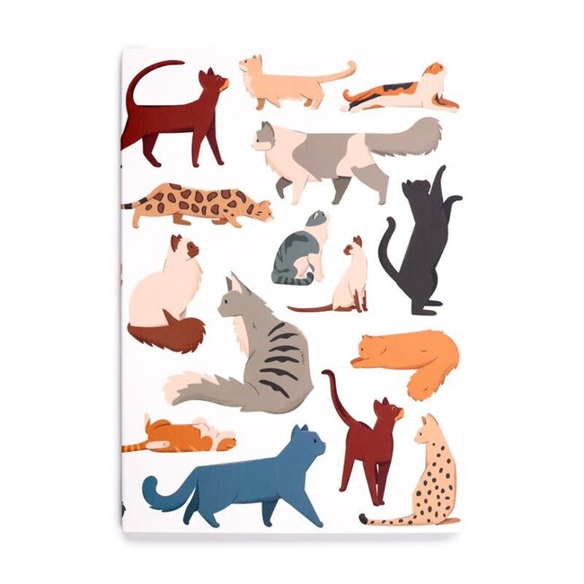 Feline Fine - All Cats, Notebook