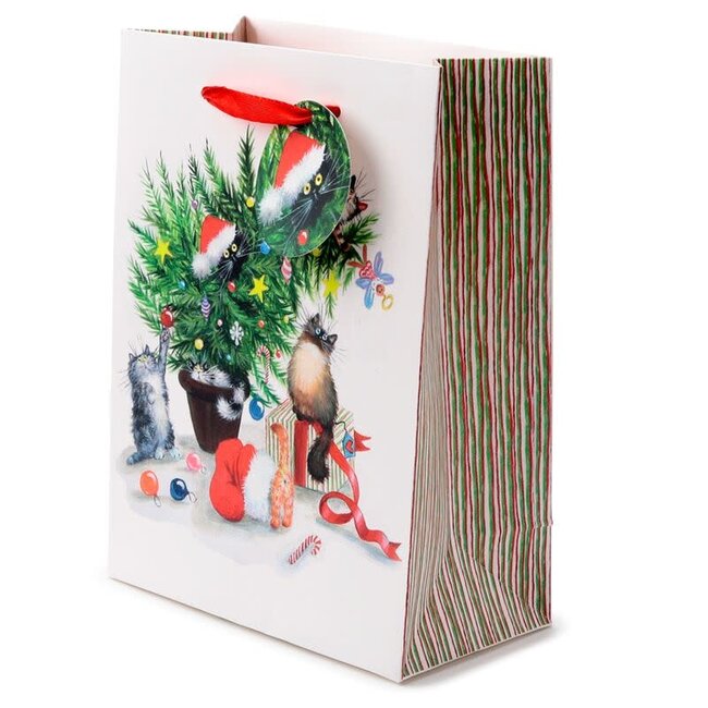 Kim Haskins  - Christmas Cats, Giftbag Medium