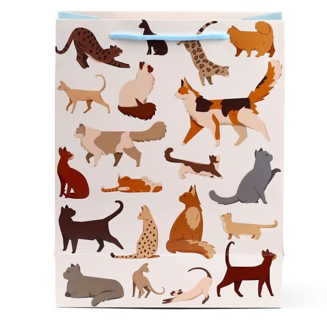 Feline Fine - All Cats, Giftbag Large