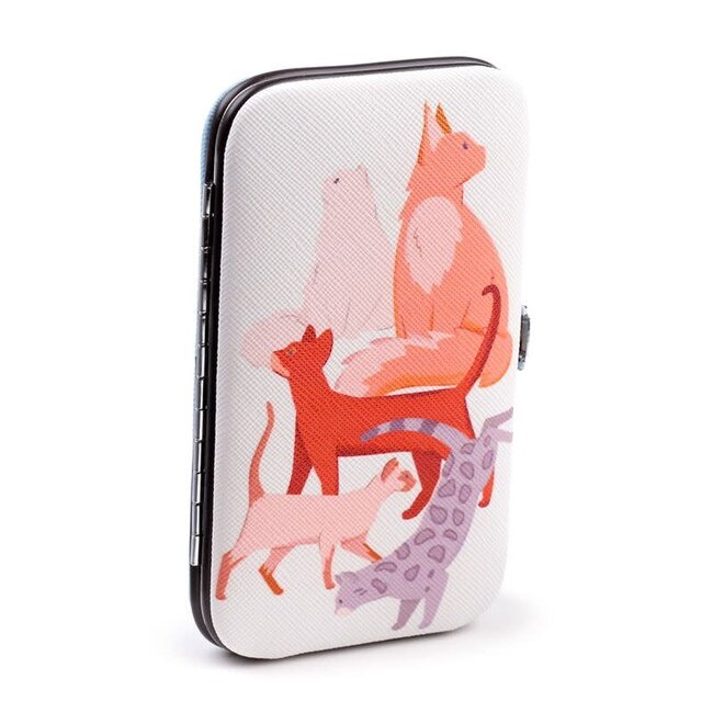 Feline Fine Cats - 5 delige Manicure Set, Blauw