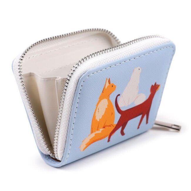 Feline Fine Cats - Purse, Blue