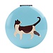 Feline Fine Cats - Compact Make Up Spiegeltje, Blauw