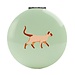Feline Fine Cats - Compact Make Up Spiegeltje, Groen