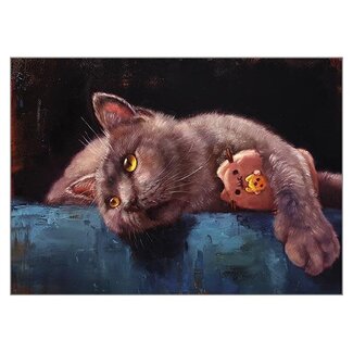 Lucia Heffernan - Everyone Needs a Pusheen, Dubbele Kaart met Enveloppe