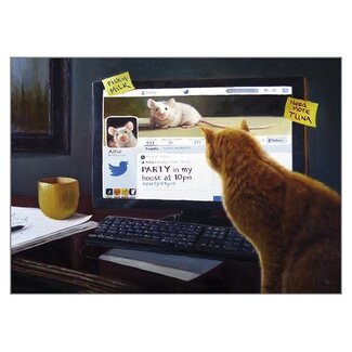 Lucia Heffernan - Mouse Party, Double Card with Envelope